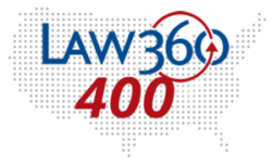 2017 – 2024, “Law360 400 Largest Law Firm”