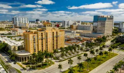 West Palm Beach office map